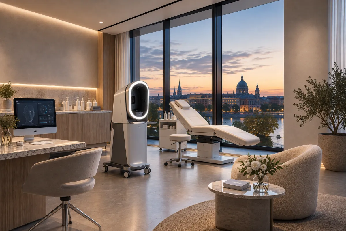 Premium European longevity and medical aesthetics clinic with advanced diagnostic technology
